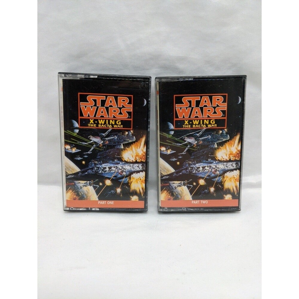 Star Wars X-Wing The Bacta War Part One And Two Audiobook Casette Tapes